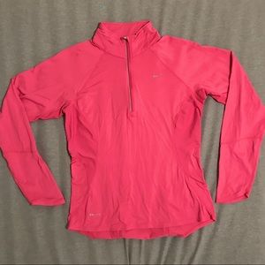Nike Dri-Fit Pink Athletic Sweater Small